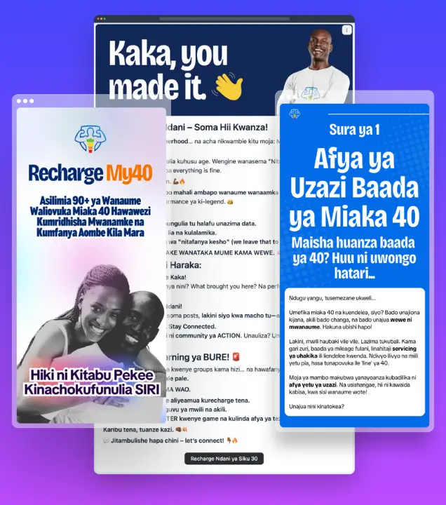 brotherhood, recharge my40, nguvu za kiume, 